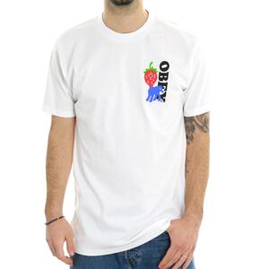 T-SHIRT STRAWBERRY BIANCO